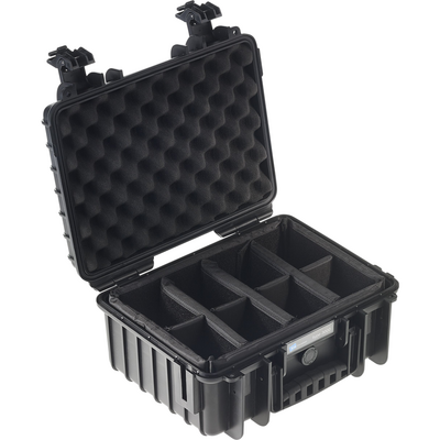 BW Outdoor Cases Type 3000 / Black (divider system)