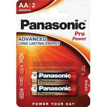 Panasonic AA Mignon Battery "Pro Power", 1,5V