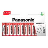 Panasonic "Zinc Carbon" Battery AA, pack of 12