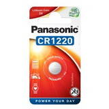 "CR1220" Button Cell, 3V, Lithium