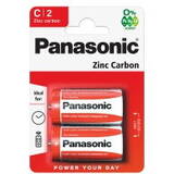 "Zinc Carbon" Battery C, pack of 2