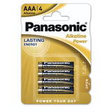"Alkaline Power" Battery, AAA, pack of 4