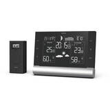 "Black Line Plus" Weather Station, black
