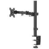 Monitor Holder, Height-adjustable, Swivel/Tilt, Pull-out, 13" - 32"