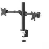 Suport TV / Monitor HAMA Monitor Holder, 2 Monitors, Height-adjustable, Swivel/Tilt, 13" - 35"