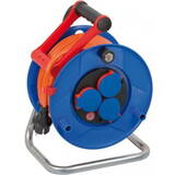 Brennenstuhl "Garant" Cable Reel , IP44, cable orange 25 m, blue