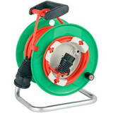 Brennenstuhl "Garant® G" Cable Reel, IP44, cable red 23+2m, special plastic, green