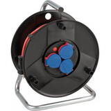 Brennenstuhl "Garant" Cable Reel , IP44, cable red 40 m, special plastic, black