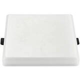 V-TAC PANOU LED PATRAT FARA RAMA 20W 6400K ALB RECE, CIP SAMSUNG