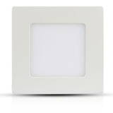 V-TAC PANOU LED PATRAT INCORPORABIL 18W 6400K ALB RECE