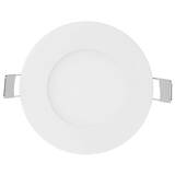 V-TAC PANOU LED 3W ROTUND 6400K ALB RECE