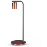 V-TAC LAMPA BIROU SOCLU E27 - BRONZ ROSU