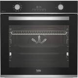 Cuptor incorporabil Beko BBIM13300XMPSEF, Electric, 72 l, Autocuratare pirolitica, FlexiCrisp, AEROperfect, RecycledNet, SteamShine Cleaning, Rafturi telescopice, SoftClose door, Grill, 3D Cooking, Clasa A+, Negru