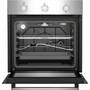 Cuptor incorporabil Beko BIG12100X, Gaz, 66 l, Grill gaz, Rotisor, Siguranta flacara, RecycledNet, Iluminare halogen, Inox