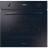 Cuptor incorporabil Candy FMBC A825S E0, Electric, 70 l, Steam, Conectivitate WiFi/ hOn app, Display touch control, Soft close, Clasa A+, Negru