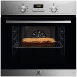 Cuptor incorporabil Electrolux EOH3F00BX, 65 l, Autocuratare catalitica, Timer electronic, Grill, Clasa A, Inox antiamprenta