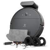 Robot de aspirare ELECTROLUX Hygienic Seria 600 ER61UW1DG, 14,4V , 2,6 Ah, functie mopping, autonomie pana la 120 min, control prin wifi & app Electrolux, 3 trepte viteza, giroscop & camera, compartiment praf: 0,22 litri, Bluetooth, timer, 72 dB, gri