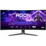 Monitor AOC Gaming AGON AG346UCD Curbat 34 inch UWQHD QD-OLED 0.03 ms 175 Hz HDR FreeSync Premium Pro