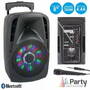 Party BOXA PORTABILA ILUMINATA LED 8"/20CM 70W RMS CU USB/SD/BT/FM