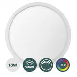 SLP300-2160LM-18W-3000/4000/6500K+RGB+DIMMER