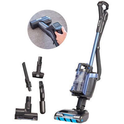 Aspirator Shark ICZ300EUT stick vacuum/electric broom Upright Battery Dry HEPA Bagless 0.6 L 450 W Blue