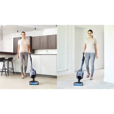 Aspirator Shark ICZ300EUT stick vacuum/electric broom Upright Battery Dry HEPA Bagless 0.6 L 450 W Blue