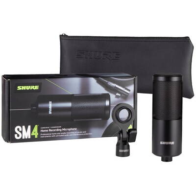 Microfon Shure SM4-K - condenser microphone, externally polarised