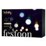 Twinkly - LED Dimmable outdoor decorative chain FESTOON 40xLED 20m IP44 Wi-Fi