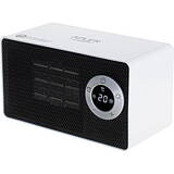 Aeroterma electrica AD7746, 1000 W, 2 trepte, Alb/Negru