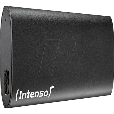 SSD Extern Intenso 1.8 1TB USB 3.0 Aluminium Premium  black