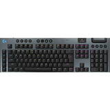 G915 X Lightspeed, black, LEDs RGB, GL TACTILE, USB/Bluetooth, US