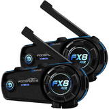 Headset intercom Fodsports FX8 Air 2 pack (black)