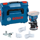 Masina de Frezat Muchii Bosch Powertools GKF 18V-8 Professional solo, fara Baterie si Incarcator