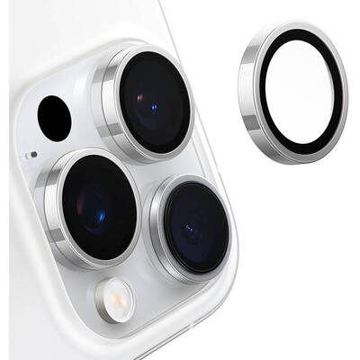 Torras Camera glass Lensguard dla iPhone 16 Pro (Grey)