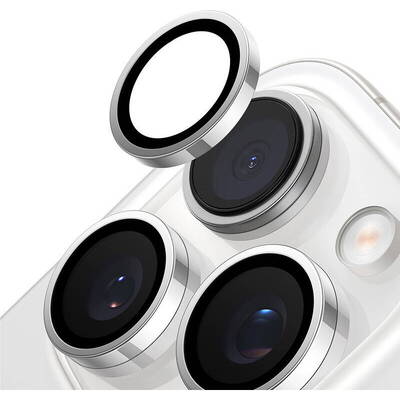 Torras Camera glass Lensguard dla iPhone 16 Pro (Grey)