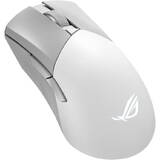 Mouse Asus gaming wireless si bluetooth ROG Gladius III Wireless AimPoint alb Moonlight White