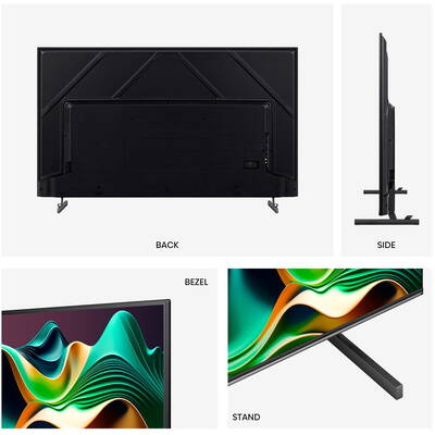 Televizor Hisense 65U6NQ TV 165.1 cm (65") 4K Ultra HD Smart TV Wi-Fi Grey 600 cd/m²
