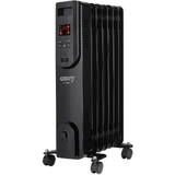 Electric oil heater with remote control CAMRY CR 7812, 7 ribs, 1500 W black