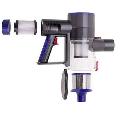 Aspirator Cordless upright vacuum cleaner Adler AD 7061 allergy-friendly Black, Blue