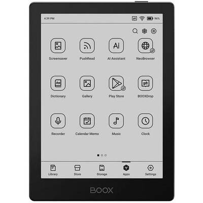 eBook Reader Onyx  Go 6inch Carta 1300 32GB Wi-Fi Black