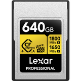 Card de Memorie Lexar CFexpress 4.0 Pro Gold, VPG400, R1800/W1650 (Type A) 640GB