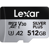 Card de Memorie Lexar microSDXC Silver Plus 1066x UHS-I/U3/A2/4K R205/W150 (V30) 512GB