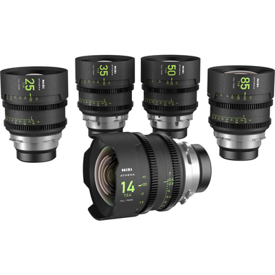 Obiectiv/Accesoriu NiSi Cine Lens Set Athena Prime PL-Mount
