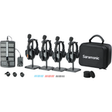 Saramonic WiTalk9 WT4S 4-Person Full-Duplex 1.9GHz Wireless Headset Intercom System w/ carry case