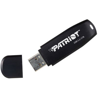 Memorie USB Pendrive Patriot Xporter Core 1TB USB 3.2 Gen 1 80MB/s (PSF1TBXRB3U) Black