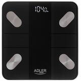Electronic bathroom scale Adler AD 8186 Black