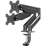 Esperanza ERW020 Gas desk mount for two monitors 17-27‘’ up to 6kg