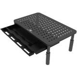 Maclean MC-946 Monitor Laptop Stand 13" - 32" 3-Level Height Adjustment with Drawer up to 20kg Sturdy Vented