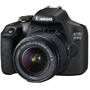 Aparat foto DSLR Canon EOS 2000D 18-55  III EU26 Black (Open)