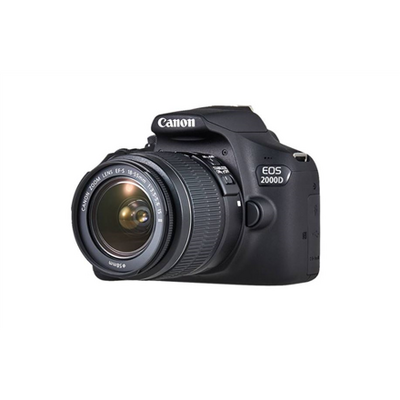 Aparat foto DSLR Canon EOS 2000D 18-55  III EU26 Black (Open)